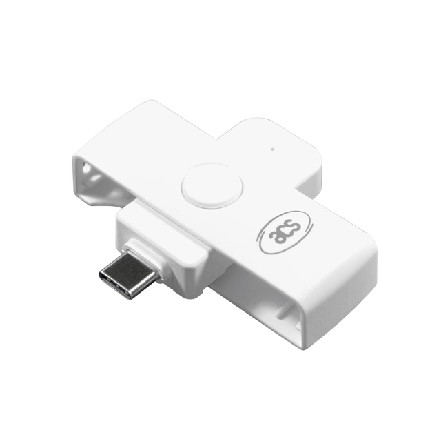 Lecteur de carte à puce de Contact Portable EMV USB Type C pour e-gouvernement ACR39U-NF offre spéciale