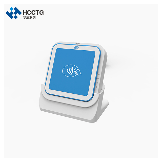 HCCTG Lecteur de carte de crédit NFC mobile intelligent PCI EMV Bluetooth 3 en 1 MPOS I9