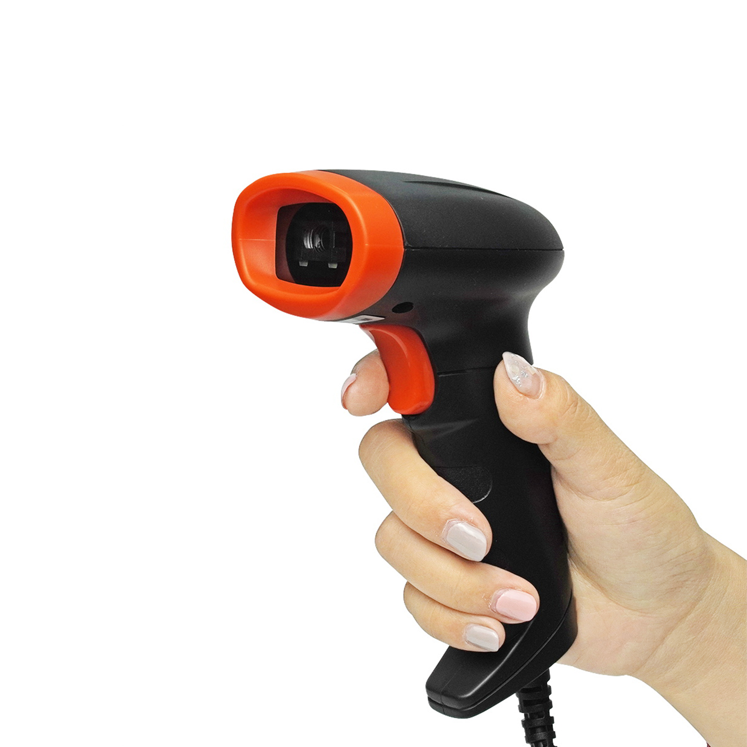 Scanner de codes-barres 2D portable filaire haute vitesse pour la vente au détail HS-6603B