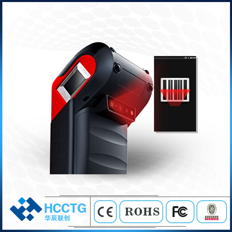 HCC EMV Quad-Core CPU Android 7.0 Machine de point de vente portable HCC-Z100