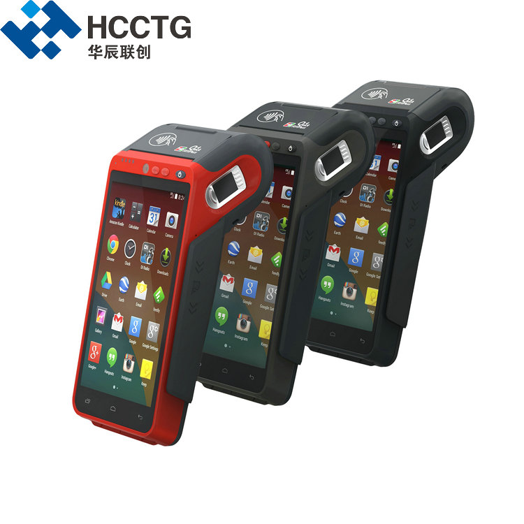 HCC EMV PCI – Terminal de paris en ligne multifonctionnel, Machine de point de vente intelligente Android pour les entreprises HCC-Z100