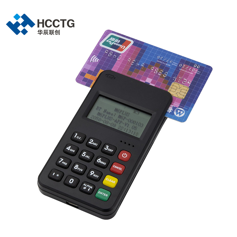 EMV L1&L2 MSR+Contact+Lecteur de carte sans contact MPOS M6 PLUS