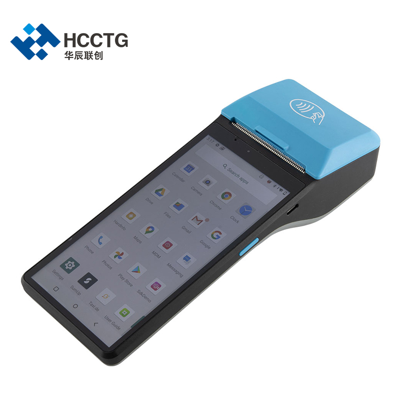 Machine intelligente de position d'EMV NFC Android 10,0 avec le scanner de codes barres Z300