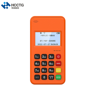 Terminal de paiement mobile Android/IOS PCI NFC MPOS M6 PLUS