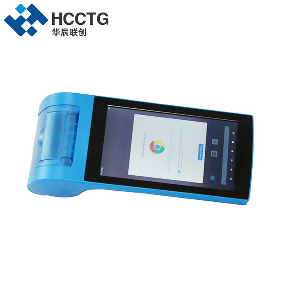 HCCTG Terminal de point de vente mobile 4G Bluetooth Android 10 avec lecture de codes-barres Z130