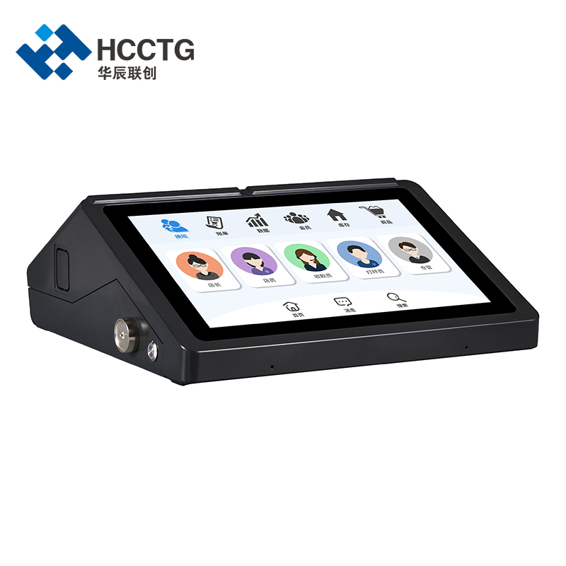 Android 11.0 WiFi Bluetooth tout-en-un terminal de vente au détail avec affichage client HCC-A1190