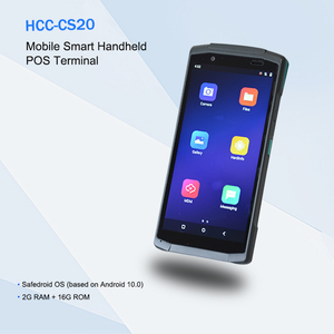HCCTG Terminal de point de vente intelligent EMV L1 et L2 Android 10.0 avec lecteur de codes-barres HCC-CS20