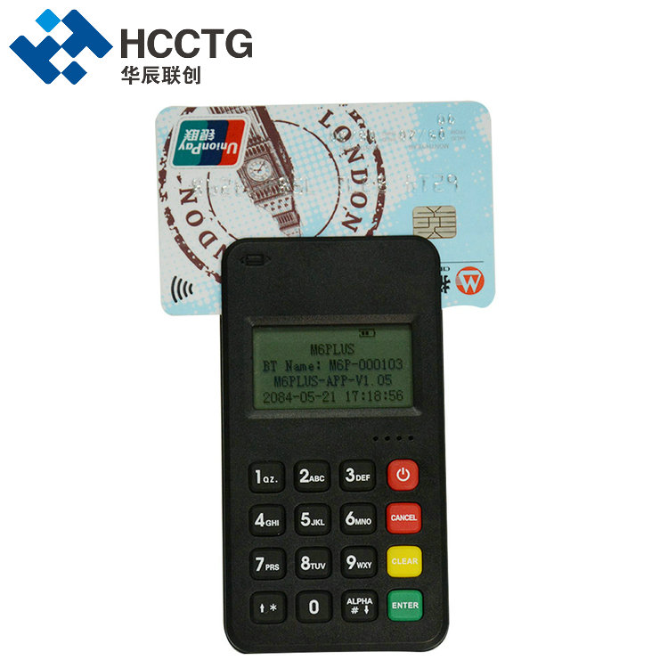 Terminal de paiement Bluetooth WiFi EMV L1&L2 MPOS M6 PLUS