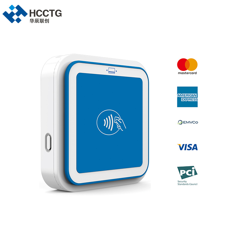 Lecteur de carte de crédit HCC PCI EMV IOS/Android NFC intelligent MPOS I9