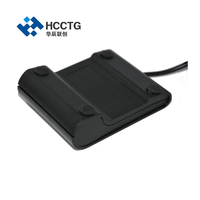 HCCTG Lecteur de carte à puce à contact EMV L1 USB ISO7816 DCR30