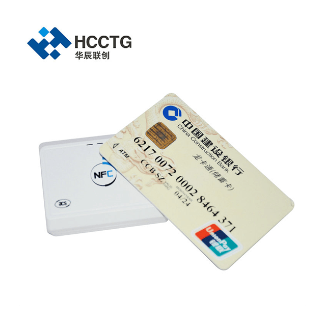 HCCTG Lecteur de carte à puce MIFARE NFC 13,56 MHz Bluetooth MPOS ACR1311U-N2