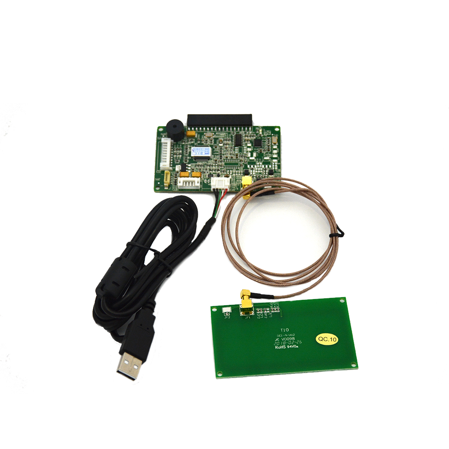 Module lecteur/graveur de cartes USB/RS232 EMV 3-en-1 HCC-T10-DC