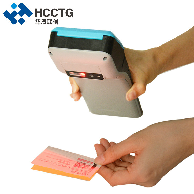 HCCTG GMS Android 11.0 EMV tout-en-un système de paiement mobile POS Machine Z500