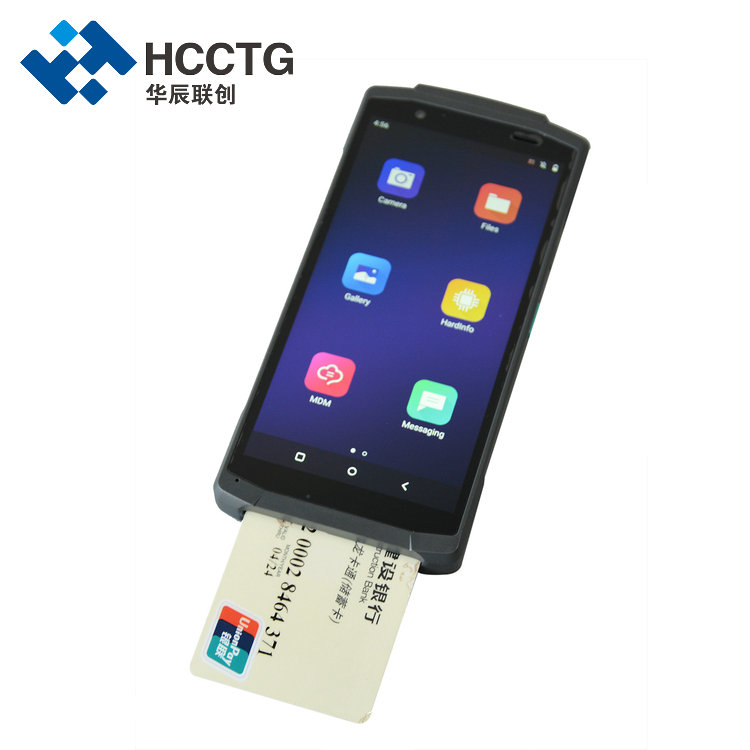 EMV Android 10.0 NFC + Contact + Lecteur de carte NFC Terminal de point de vente intelligent HCC-CS20