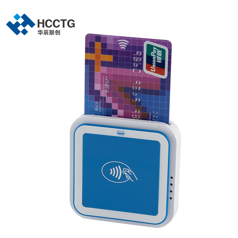 Lecteur de carte de crédit HCC PCI EMV IOS/Android NFC intelligent MPOS I9