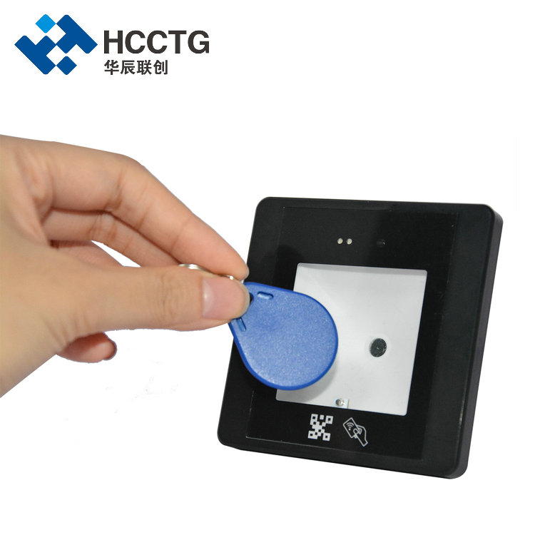 HCCTG Lecteur de carte IC d'accès au code QR Mifare 13,56 MHz Serrure de porte QR HM20-IC