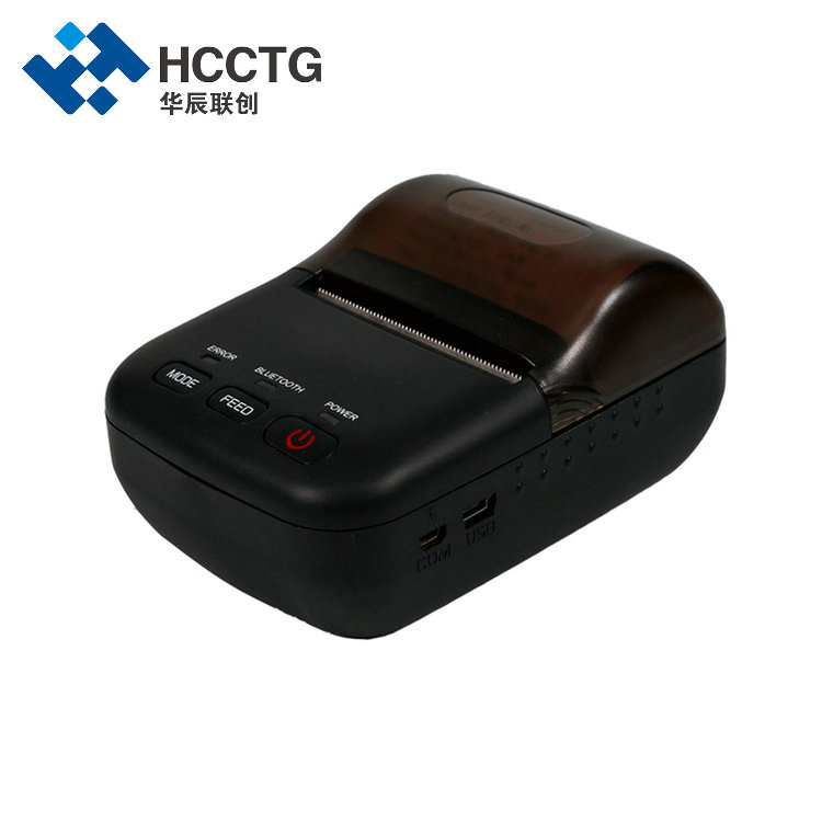 HCCTG Imprimante thermique de reçus mobiles Windows Android USB/RS232/Bluetooth 58 mm HCC-T12