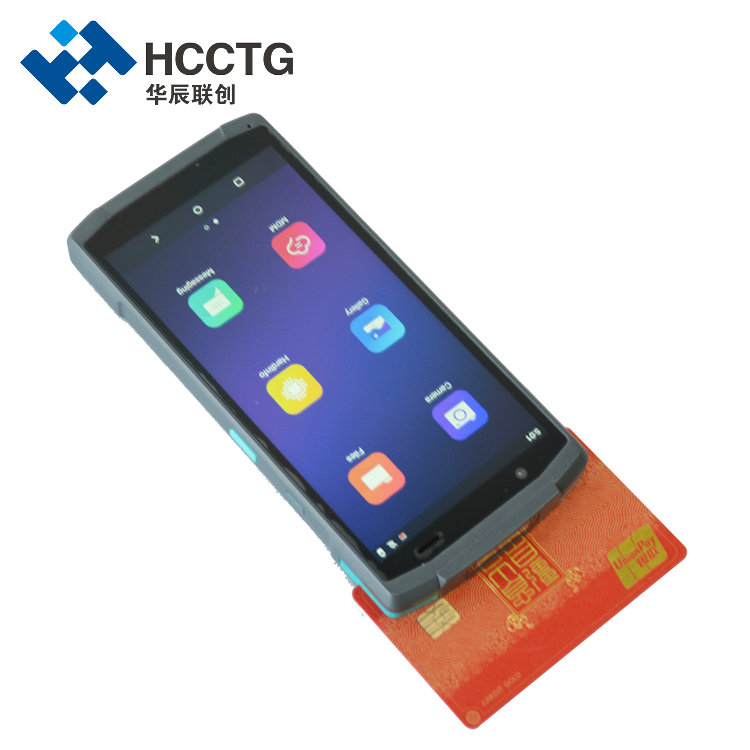 EMV Android 10.0 NFC + Contact + Lecteur de carte NFC Terminal de point de vente intelligent HCC-CS20