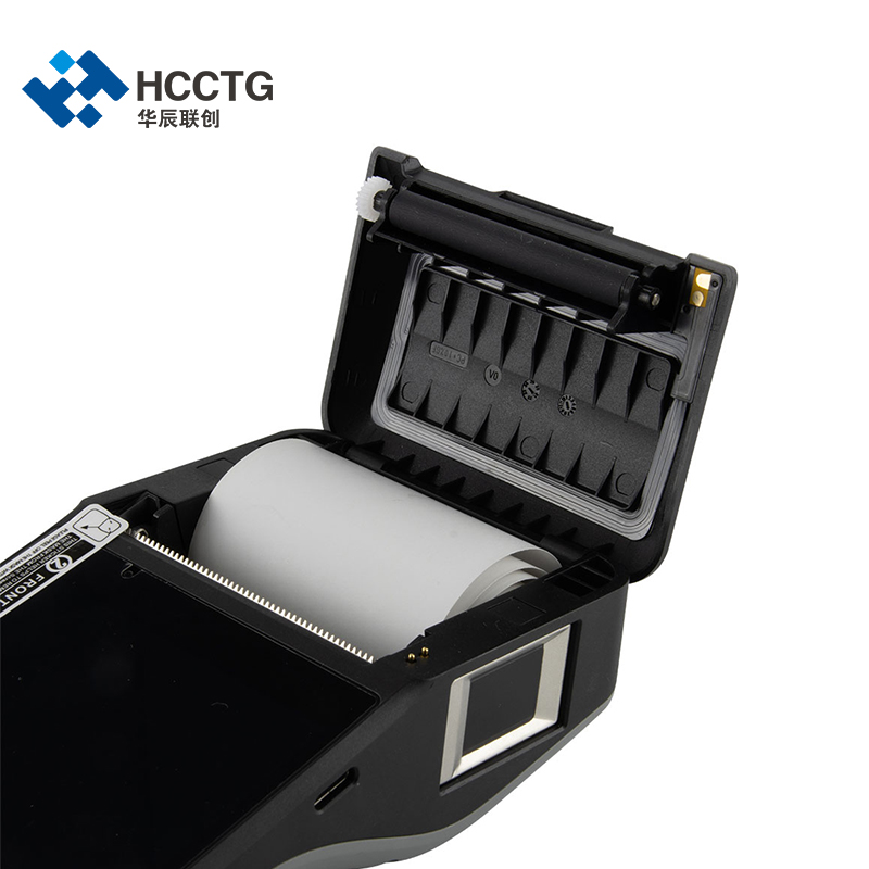 HCCTG Machine de point de vente portable GPS Android 10.0 avec lecteur de carte NFC Z300