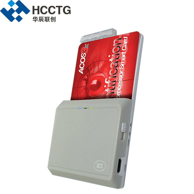 Mini lecteur de cartes de contact Bluetooth ISO7816 PC/SC ACR3901U-S1