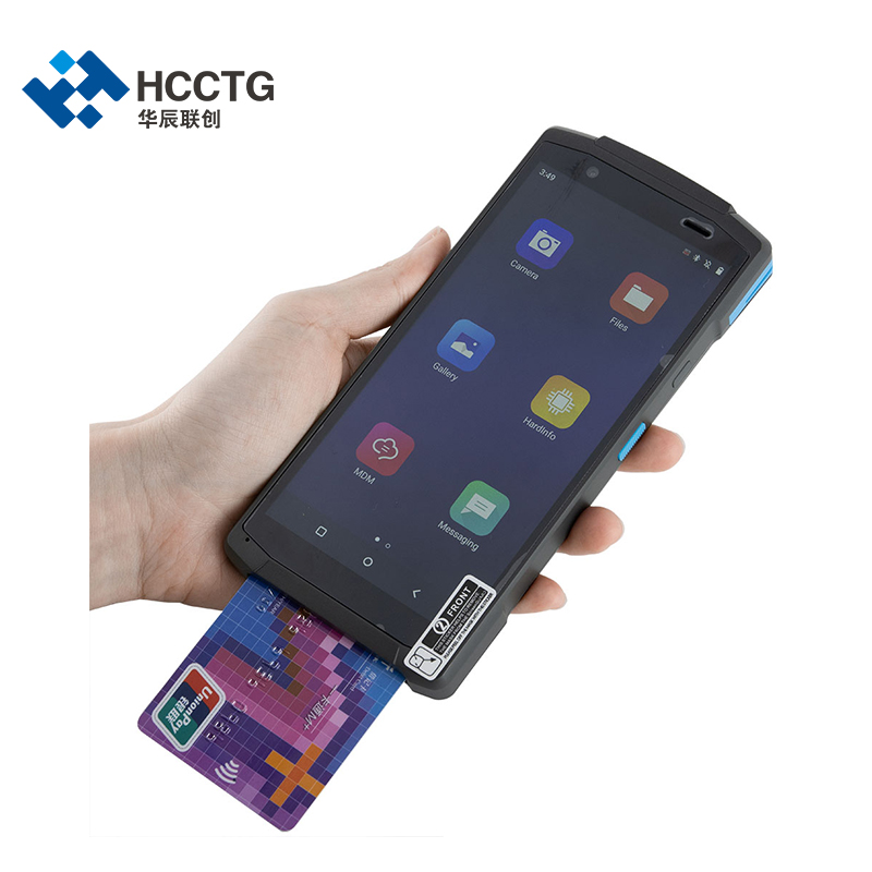 HCCTG Lecture de codes-barres 3 en 1 Paiement par carte Android 10.0 Matériel POS HCC-CS20