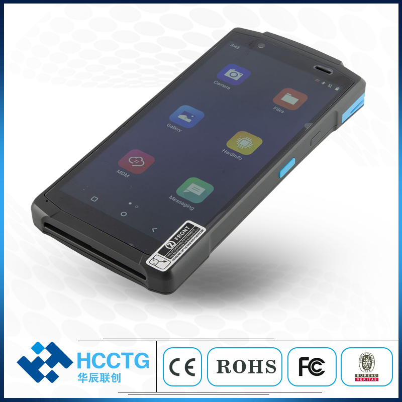 Machine intelligente de point de vente 4G Android 10.0 MSR + IC + NFC HCC-CS20