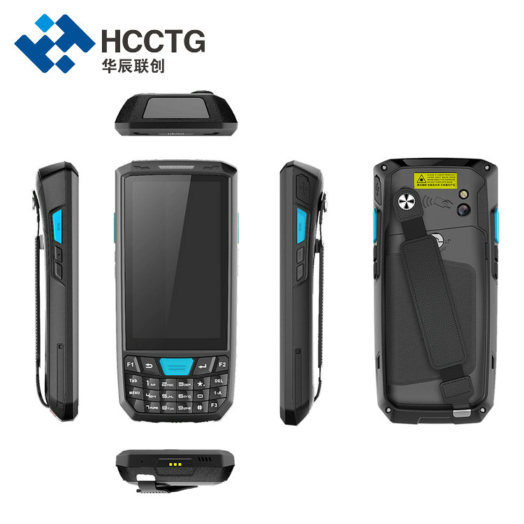 Terminal de point de vente portable Android PDA avec scanner de câbles à barres HCC-T80S