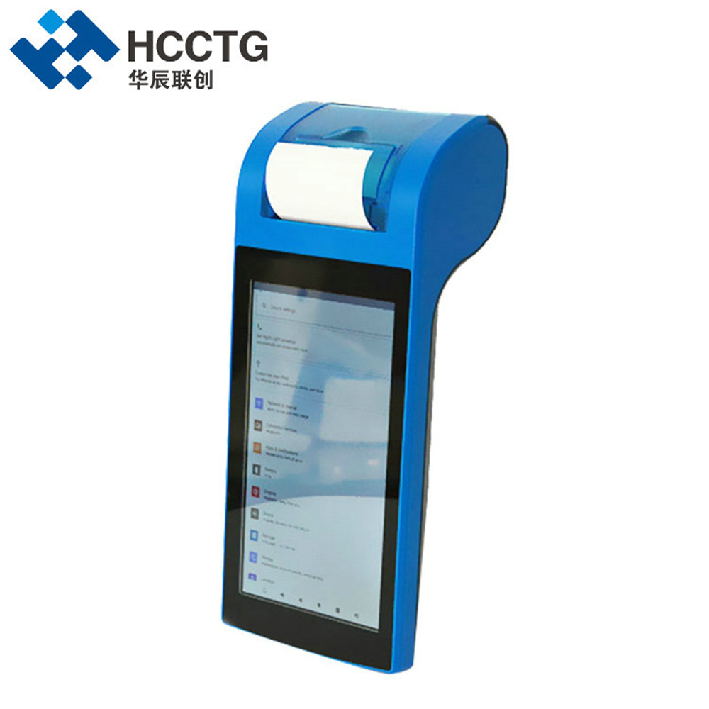 HCCTG Terminal de point de vente mobile 4G Bluetooth Android 10 avec lecture de codes-barres Z130