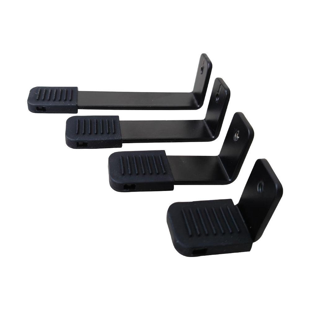 Black réglable Tilt Range Desktop Hands Free POS Caissez-vous enregistreur Metal Pos Stand PS-H2