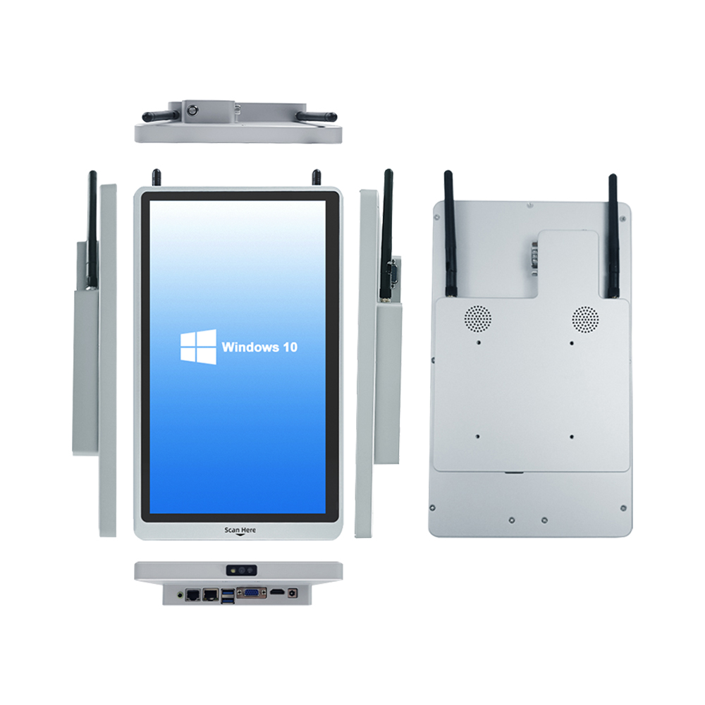 Windows 10 Barcod Fast Scanner Terminal Industrial Fixed 10 pouces Bargode Scanner Prix Checker ER240W