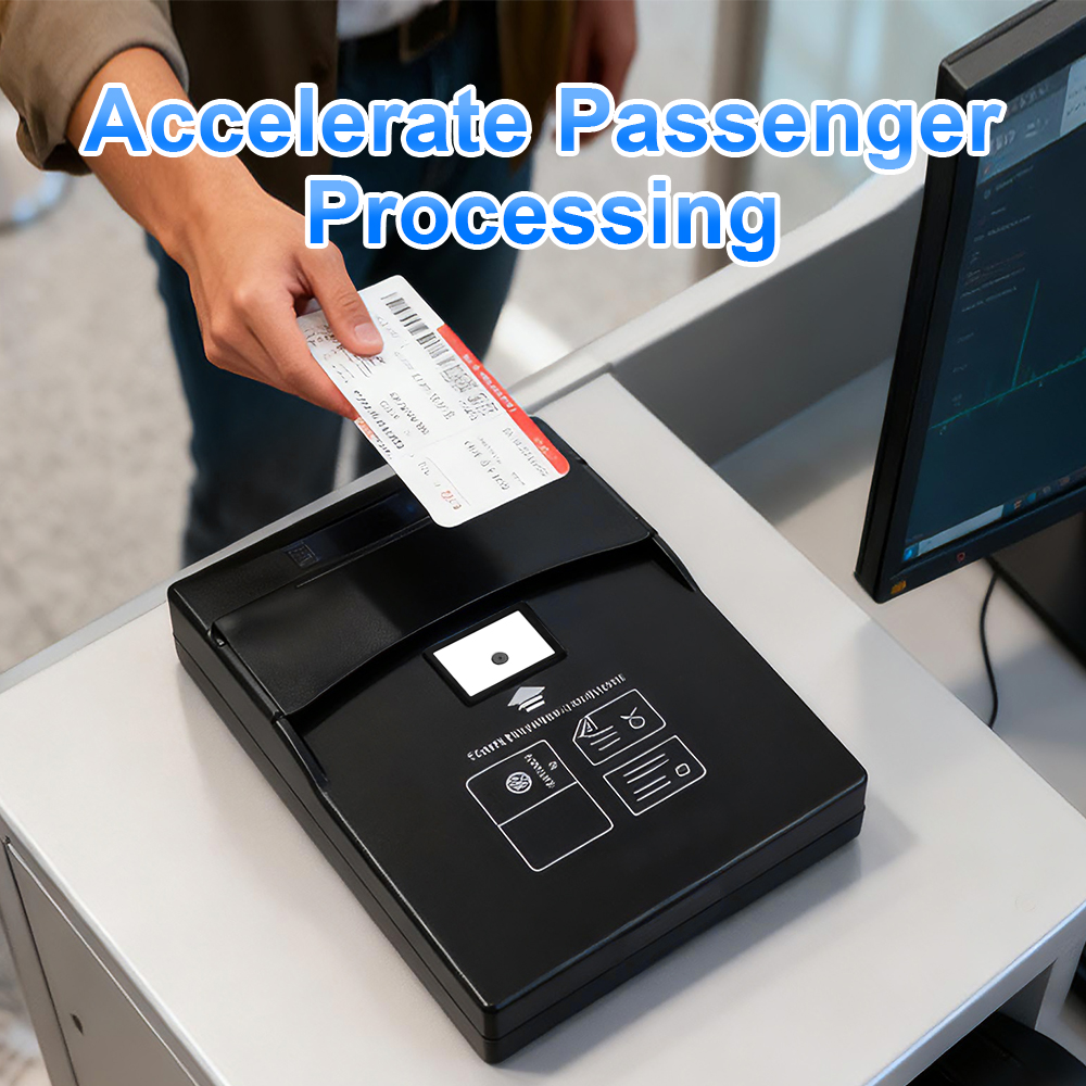 Lecteur de passeport haute performance : solution de vérification d'identité rapide, précise et conforme