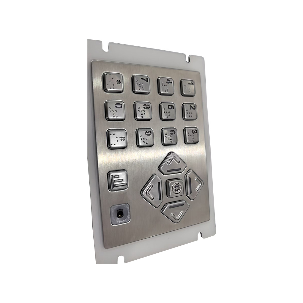 Clavier de position de Navigation Audio Programmable à rétroéclairage réglable pour kiosque ATM AKB20