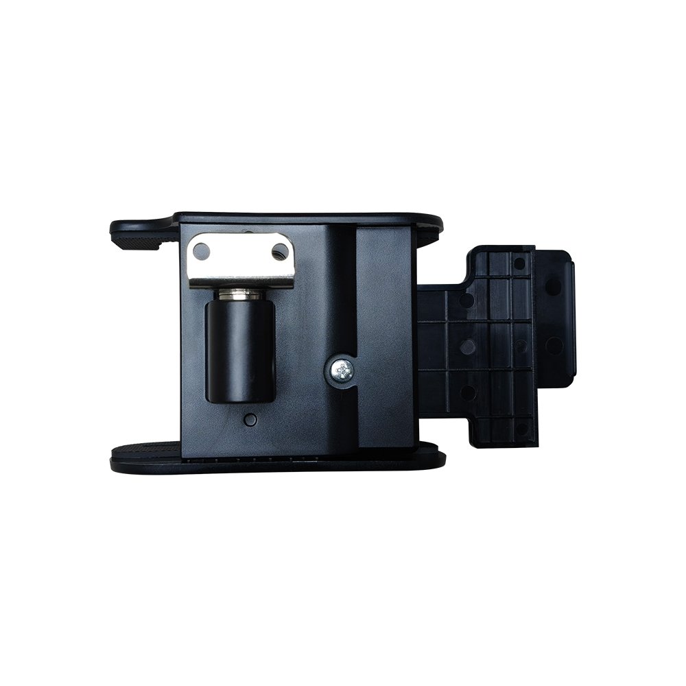 Support de machine à main de caissier support de matériau en plastique avec arbre d'amortissement PS-H1