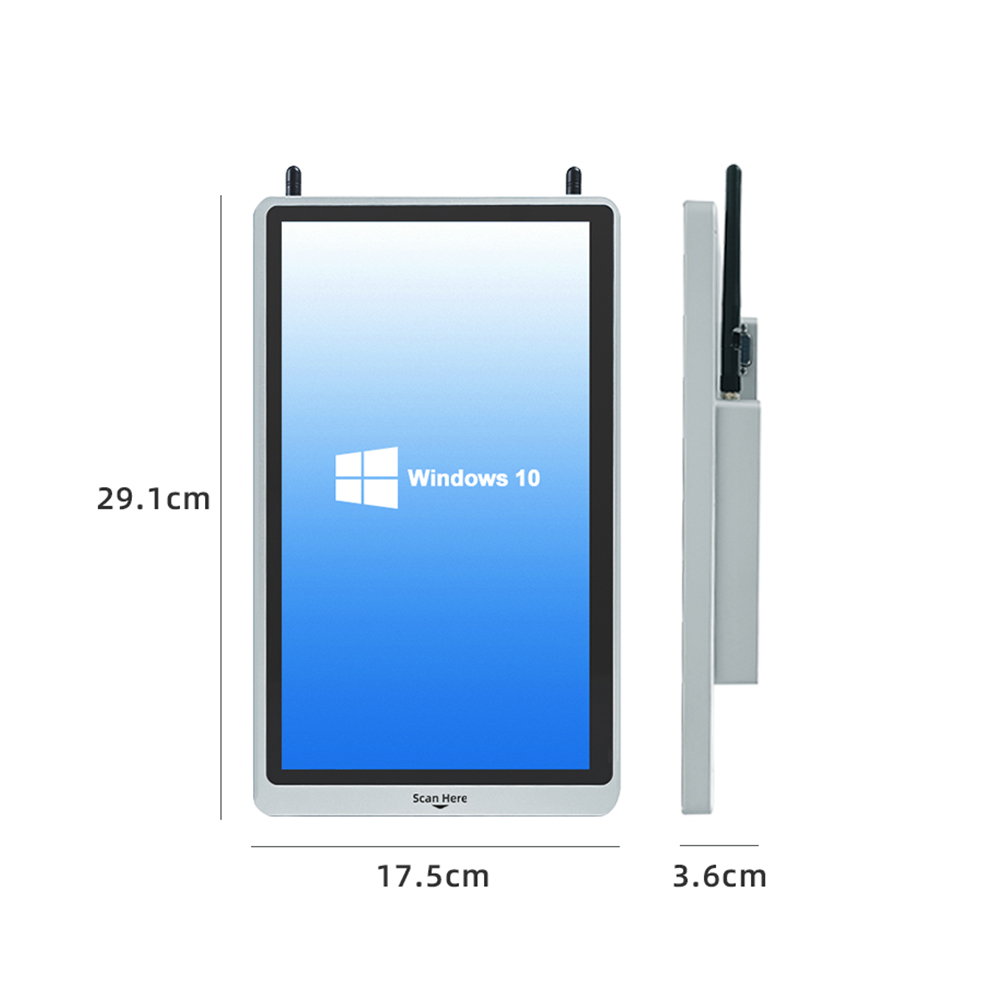 Windows 10 Barcod Fast Scanner Terminal Industrial Fixed 10 pouces Bargode Scanner Prix Checker ER240W