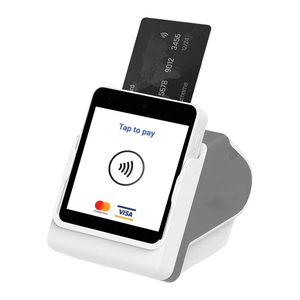 Terminal de point de vente portable à écran tactile de 4 pouces, avec Base de chargement d'imprimante Z80-V5