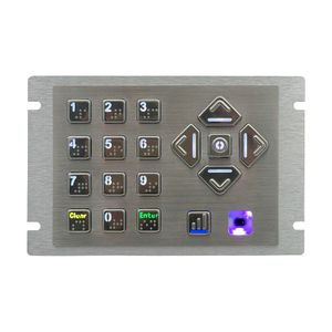 Clavier de position de Navigation Audio Programmable à rétroéclairage réglable pour kiosque ATM AKB20