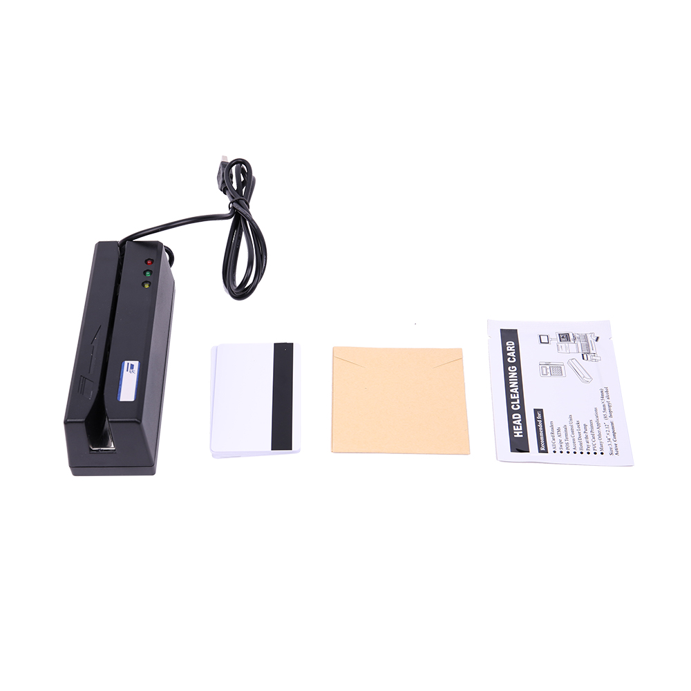 USB a caché trois pistes Magstripe Card Reader Writer HCC900S
