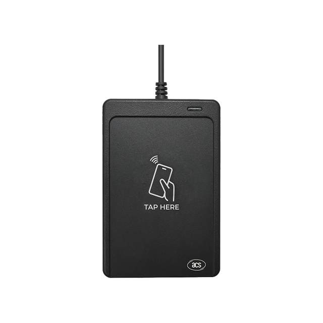 Lecteur NFC de portefeuille mobile VAS WalletMate ACR1252U-MW pour Android