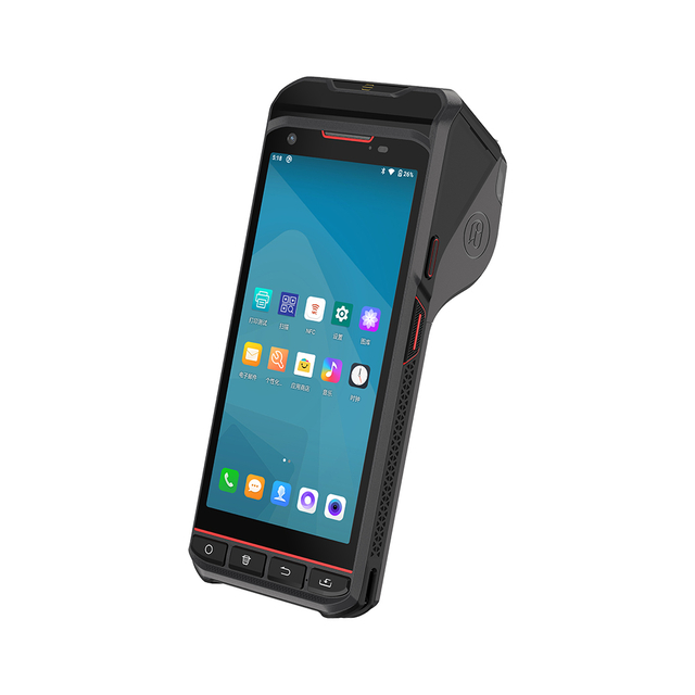 Collecte de données PDA portable Android intégrée de 5,5 pouces avec scanner de codes-barres HCC-S70