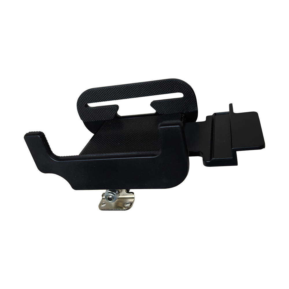 Support de machine à main de caissier support de matériau en plastique avec arbre d'amortissement PS-H1