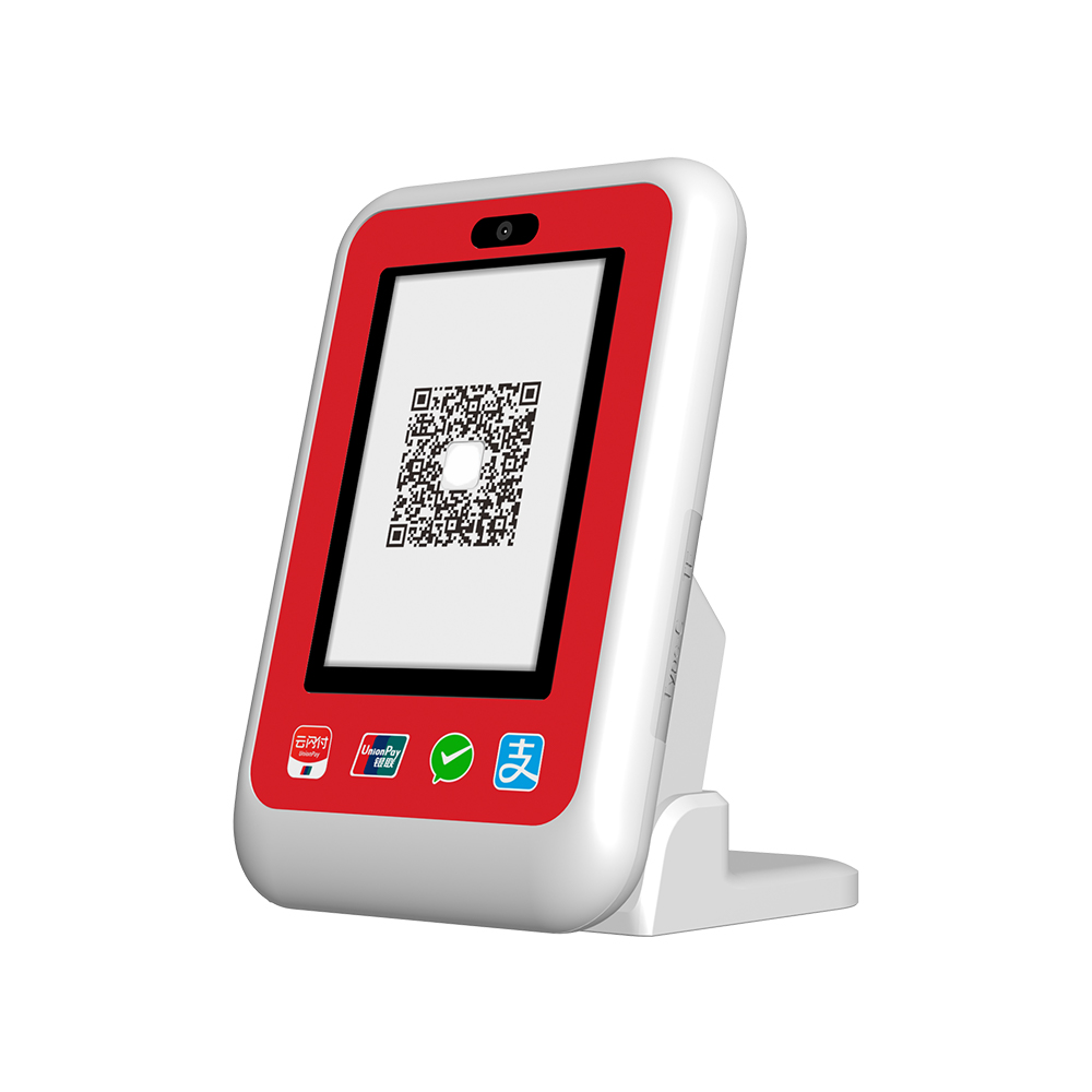 Terminal de paiement Dynamic Cloud QR Soundbox avec écran QR de 2,4 pouces 4G avec Pinpad Z30