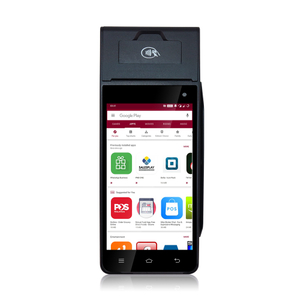 5 pouces 4G Android 12 Carte Reader Handheld POS avec imprimante HCC-Z90