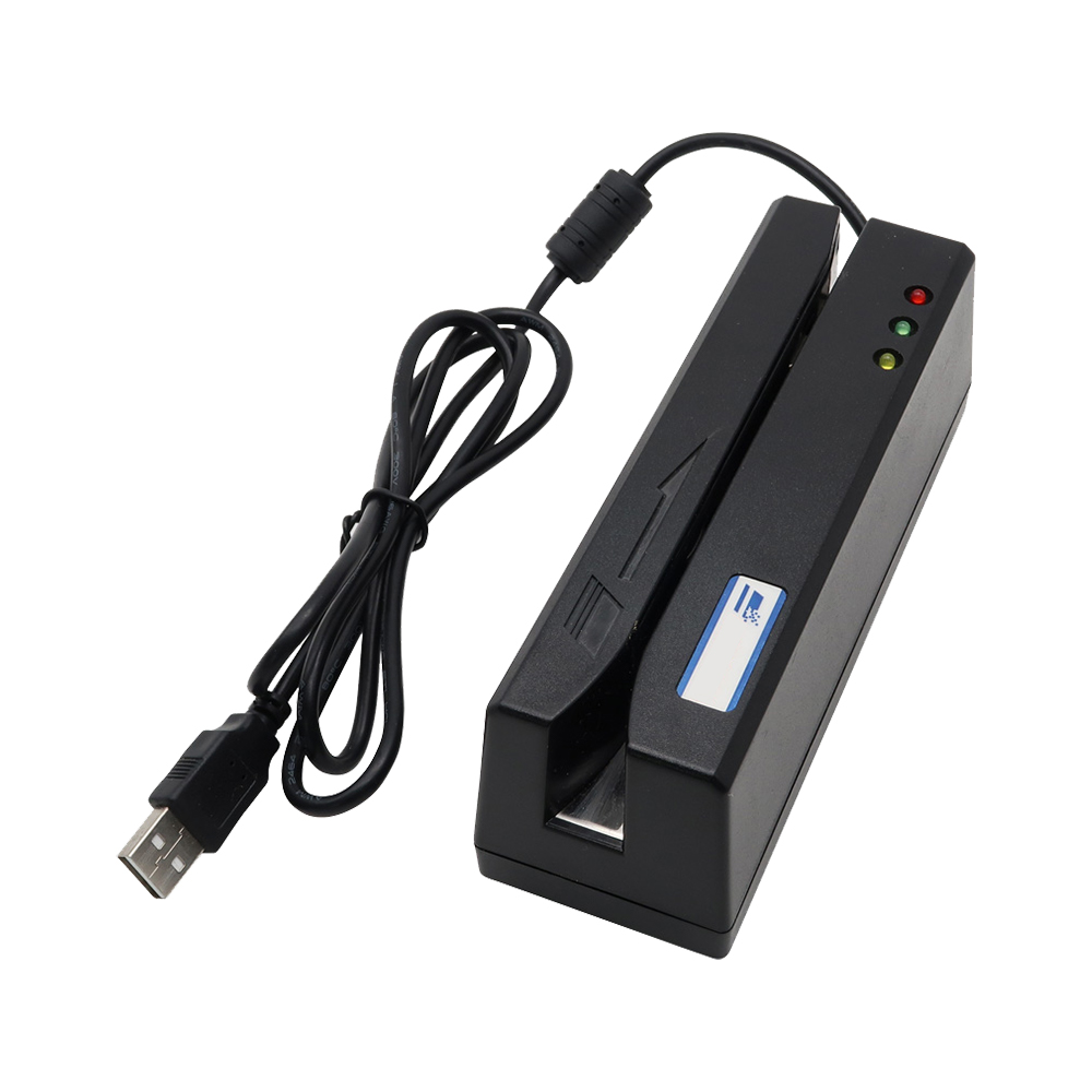 USB a caché trois pistes Magstripe Card Reader Writer HCC900S