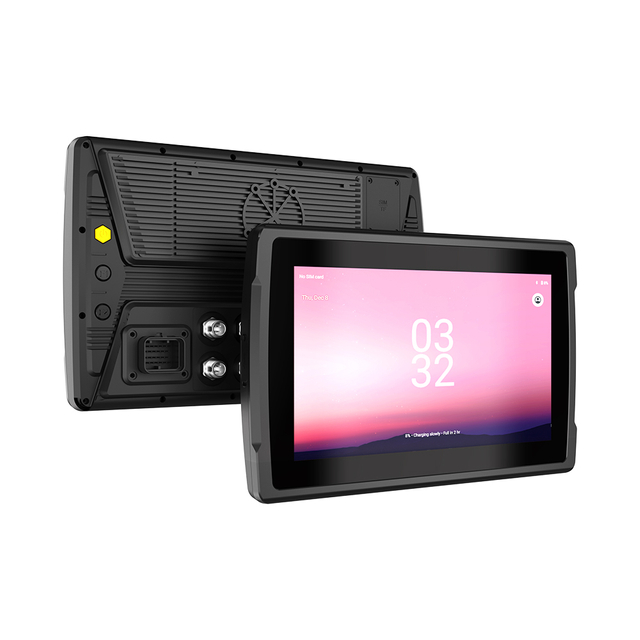 Tablette agricole RK3568 de 10.1 pouces, PC mobile Android monté sur véhicule avec Interface Deutsch V12R