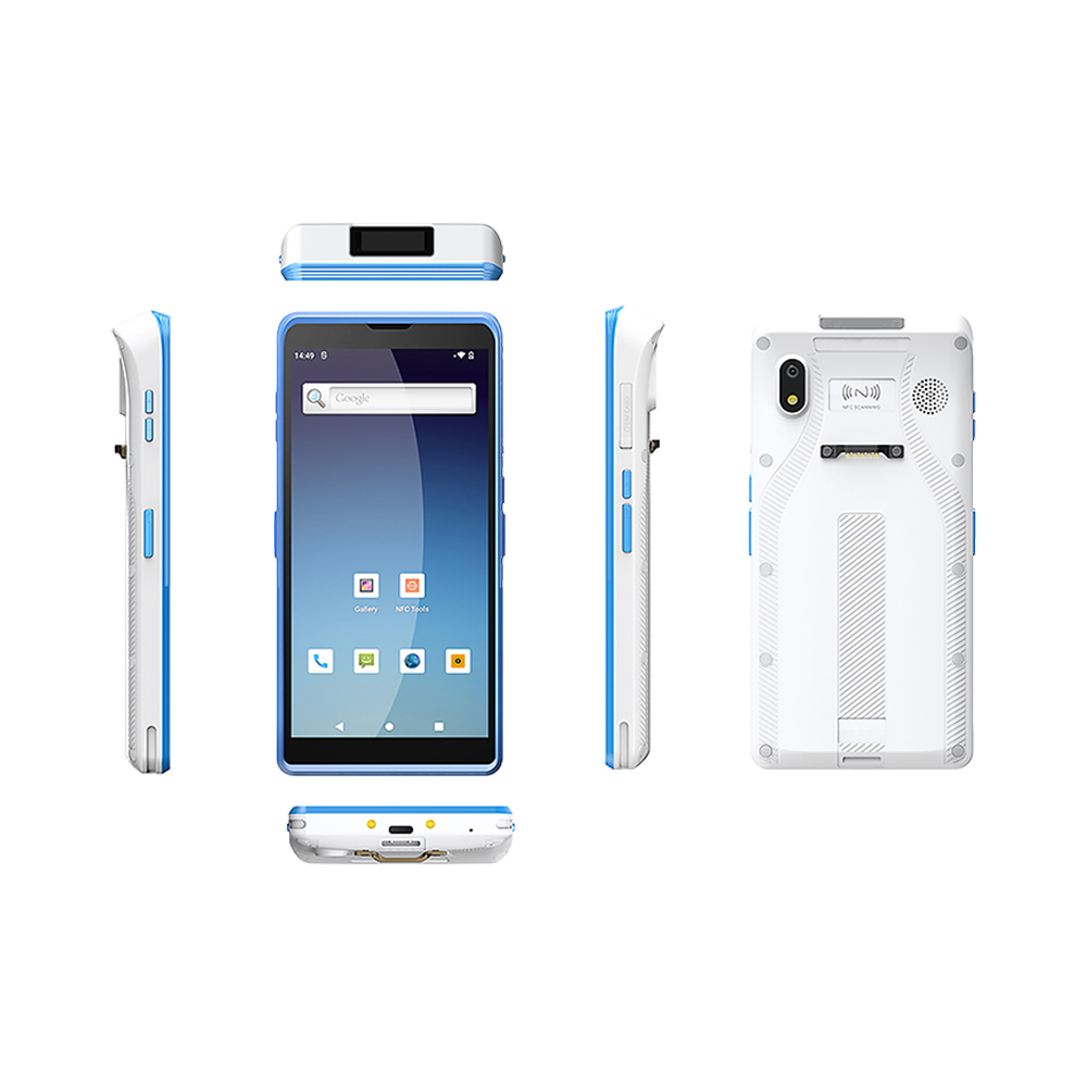 Appareil de santé Android 12, 4G, Wifi, PDA, NFC, 4 go + 64 go, collecteur de données robuste pour la logistique médicale, PDA603