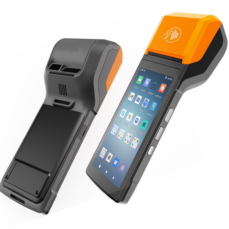 HCCTG NFC GPS 4G Android 14 Terminal mobile intelligent avec imprimante 58 mm R330 Plus