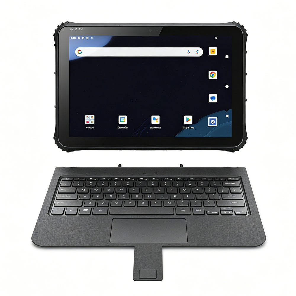 Tablette PC rocailleuse industrielle Ip65 de 12,2 pouces, 5G Wifi Android, avec scanner NFC Q225MP