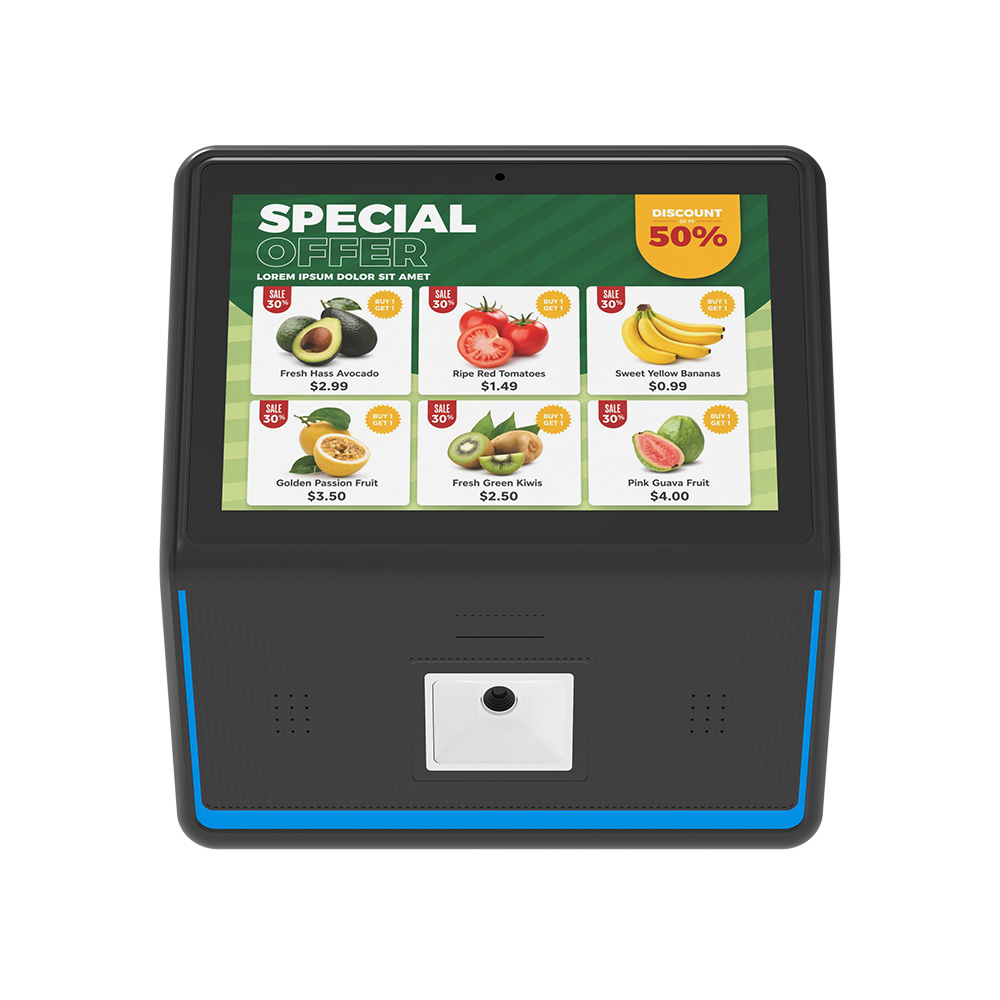 HCCTG Terminal de contrôle de prix intelligent ER260 avec écran tactile de 10,1 pouces, système d'exploitation Android/Windows et lecteur de codes-barres 1D/2D