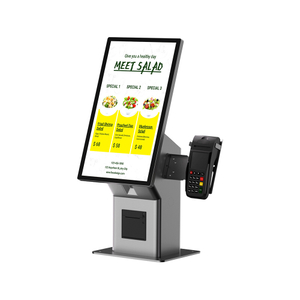 Machine de kiosque de commande automatique d'affichage à cristaux liquides de contact de 21,5 pouces pour le centre commercial HSK-KA21 (HSK-KW21)