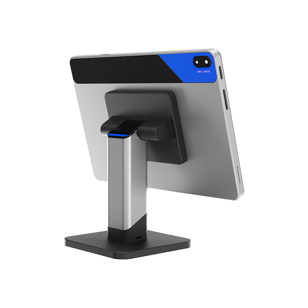 Tablette terminale Android 14 de 10,95 pouces avec base d'imprimante de bureau/80 mm NFC GPS HX-100